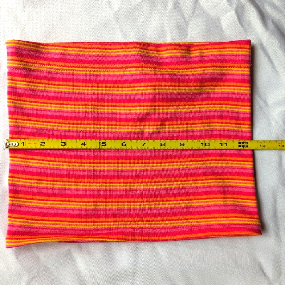 Vibrant Striped Tube Top